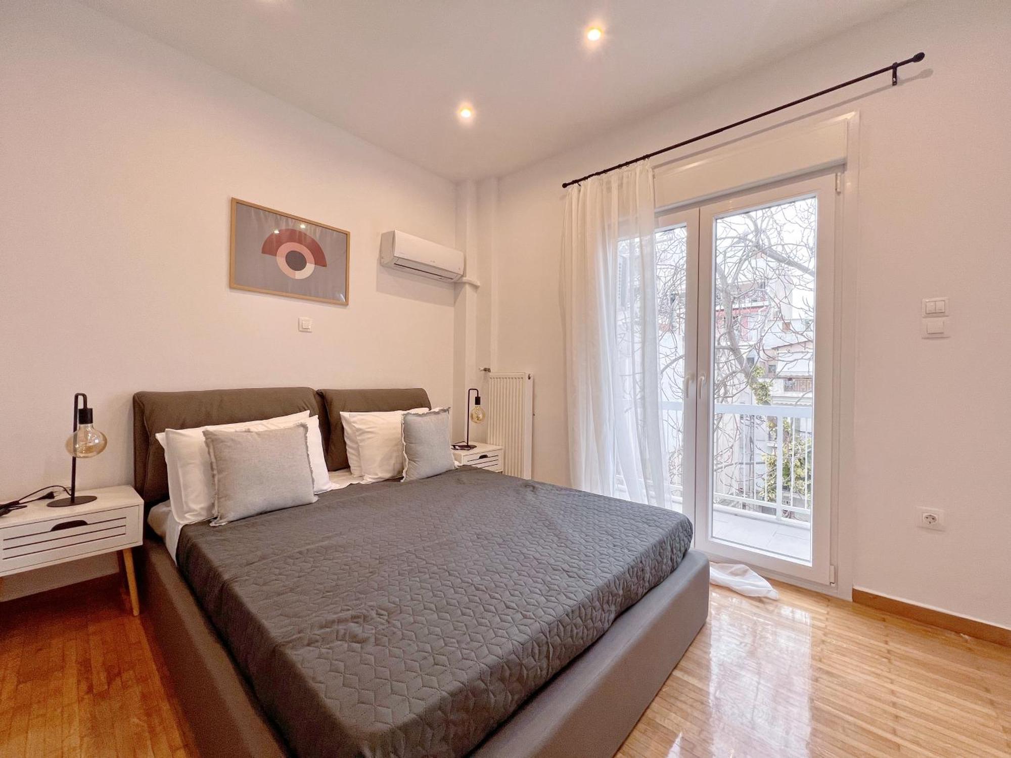Wsd Piraeus Amazing Luxury Boutique 2Bd Apartment With Balcony Pireu Exterior foto