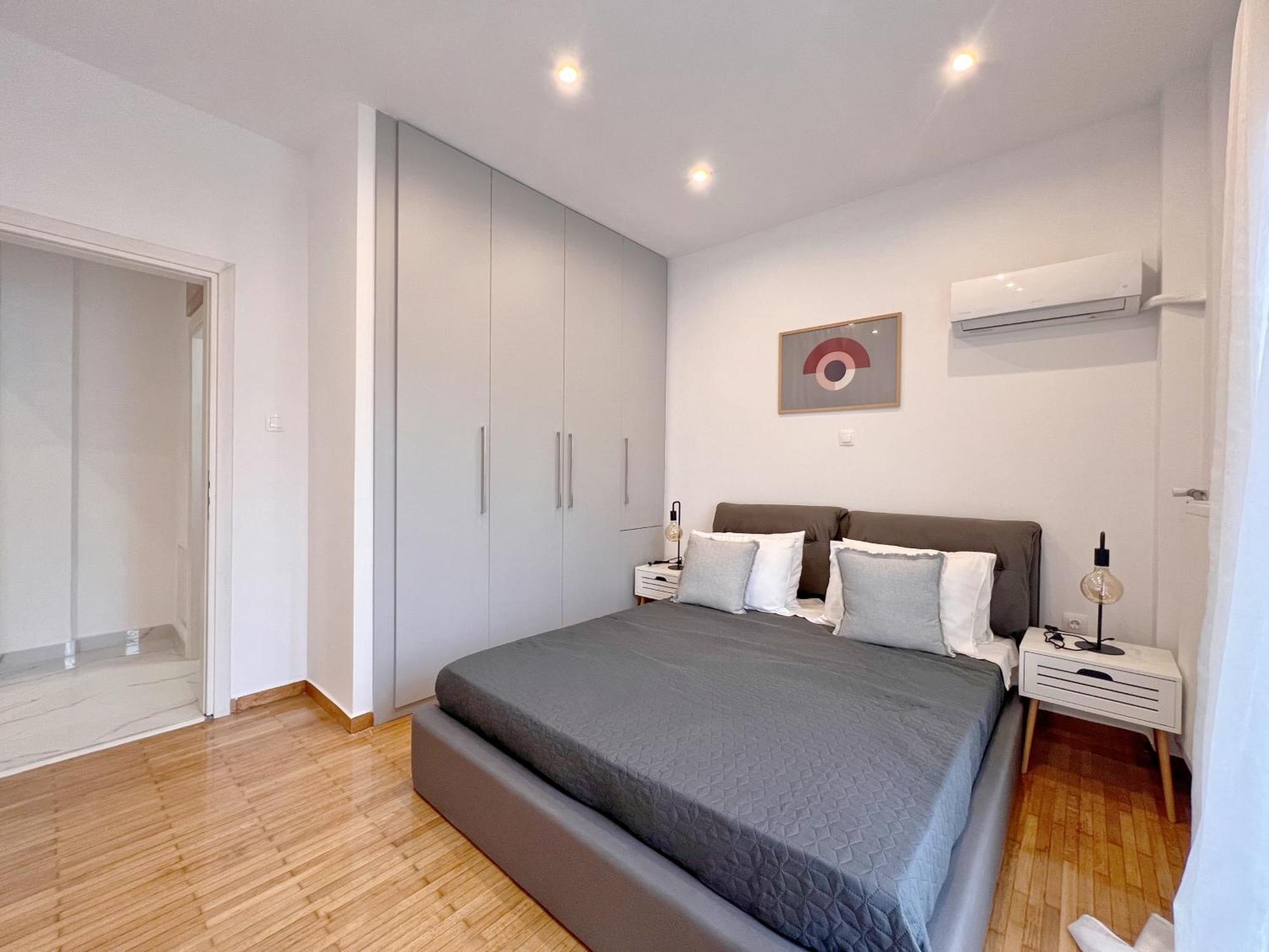 Wsd Piraeus Amazing Luxury Boutique 2Bd Apartment With Balcony Pireu Exterior foto