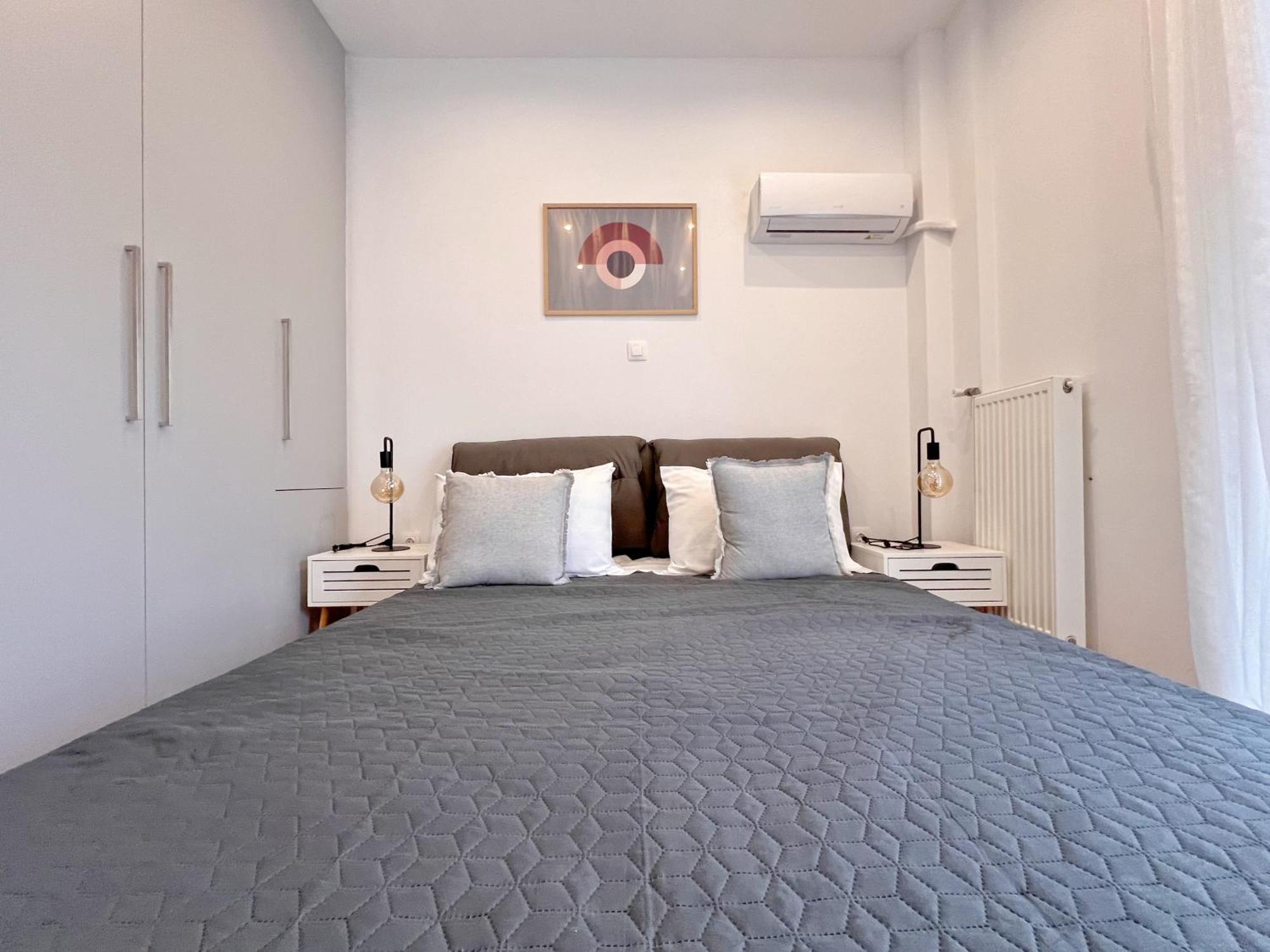 Wsd Piraeus Amazing Luxury Boutique 2Bd Apartment With Balcony Pireu Exterior foto